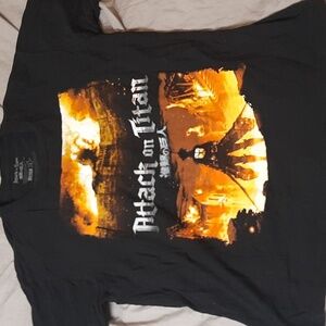 "Attack on Titan" Anime Graphic T-shirt
